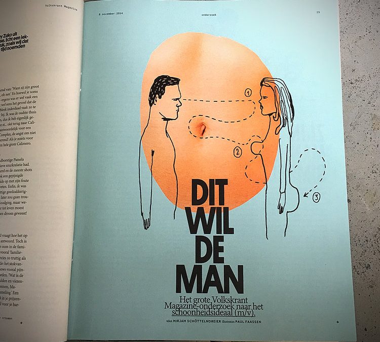 2015: The Male Issue Volkskrant Magazine