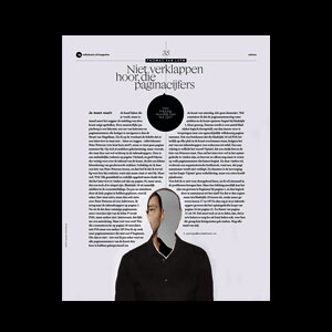 2020: new column design Volkskrant Magazine