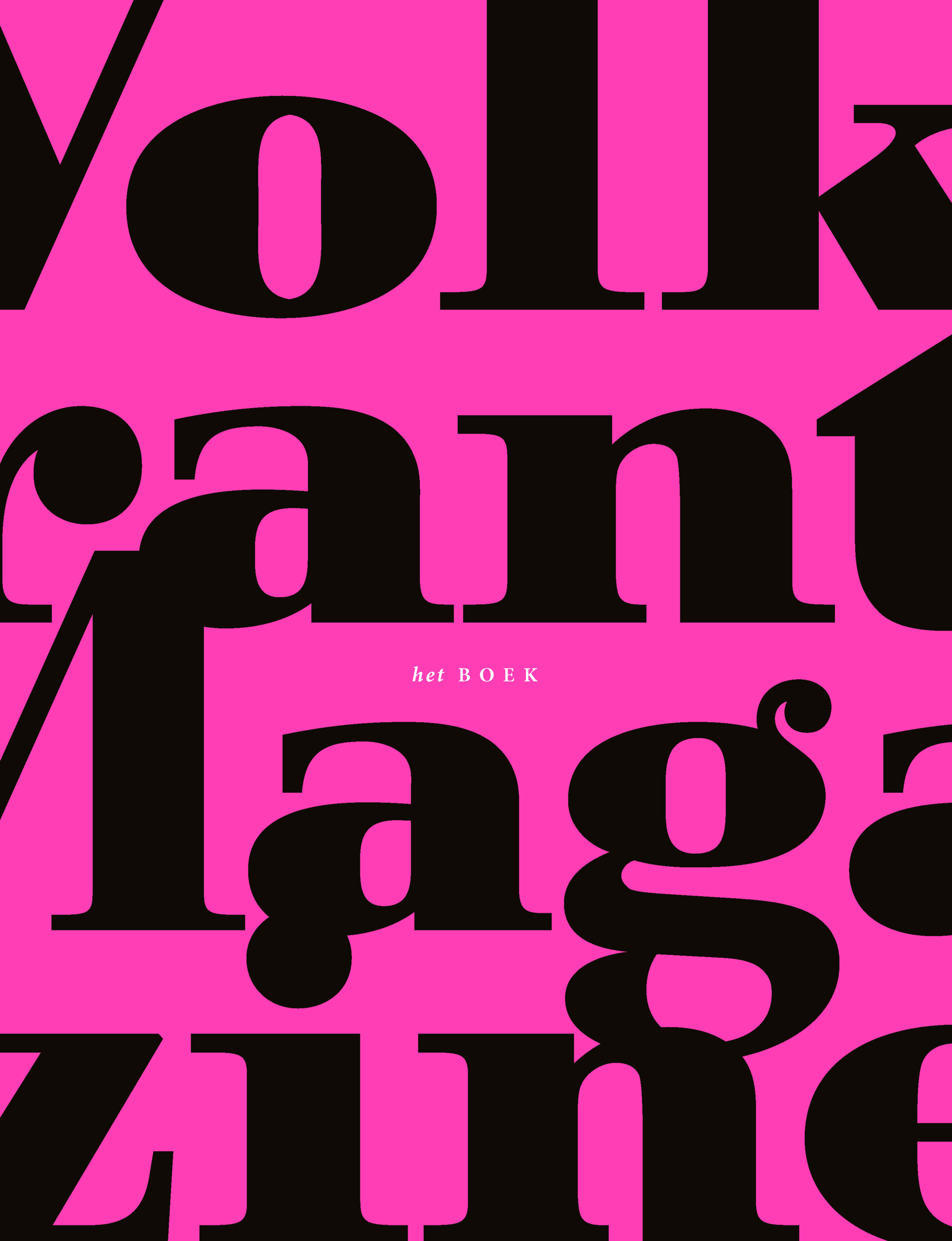 Volkskrant Magazine, THE book