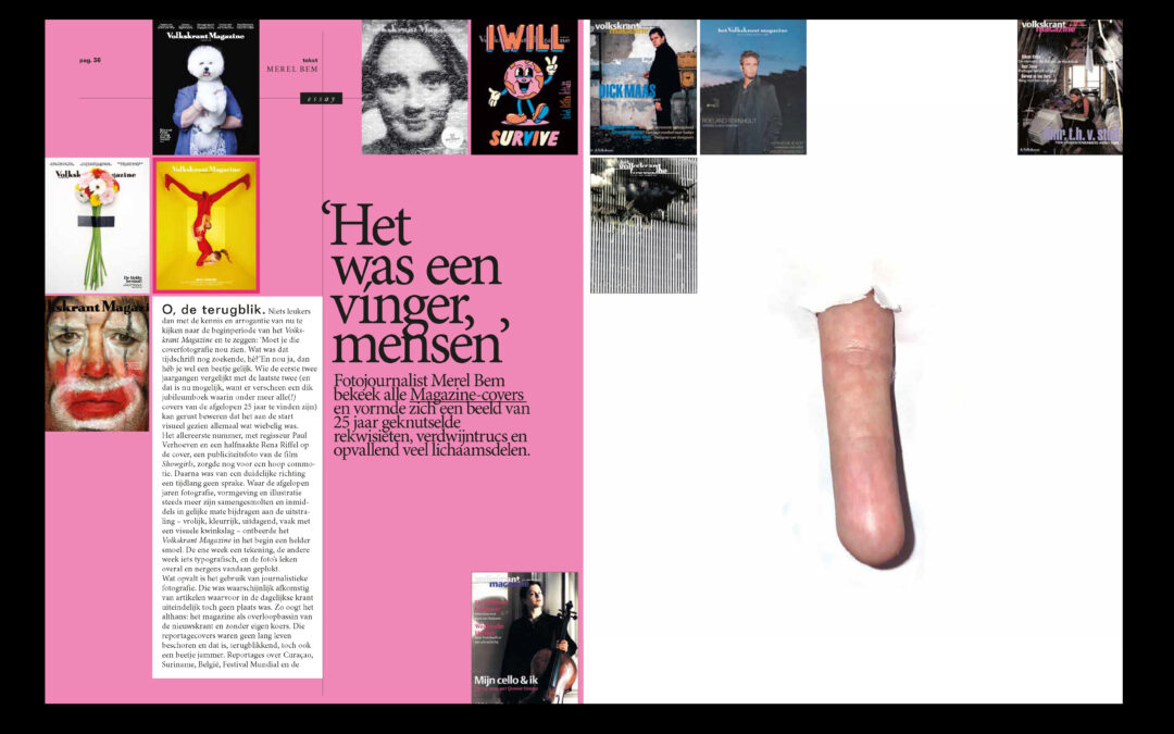 the influence of Volkskrant Magazine on photography and design culture